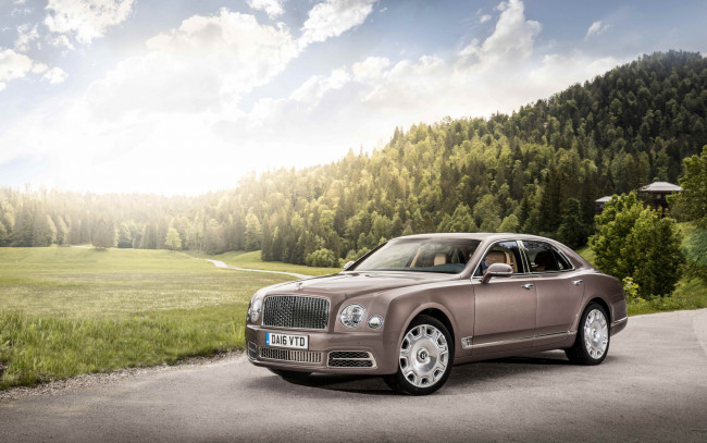 Обои картинки фото автомобили, bentley, мульсан, mulsanne, бентли