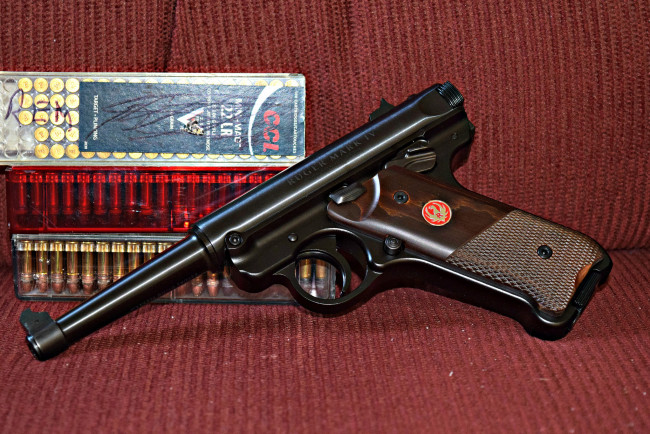 Обои картинки фото ruger mkiv standard, оружие, пистолеты, ствол