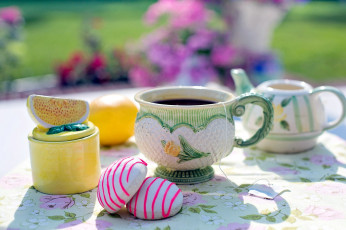 Картинка еда напитки +чай чай печенье