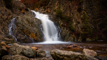 Картинка природа водопады камни вода водопад поток