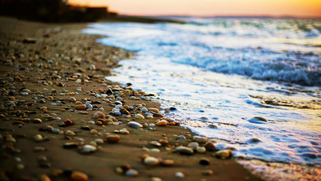 Обои картинки фото природа, побережье, песок, камни, берег, море