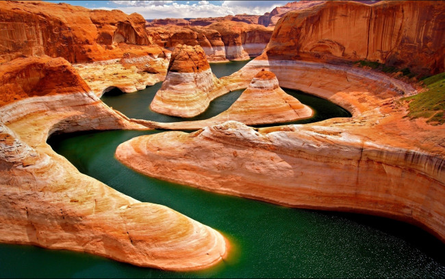 Обои картинки фото природа, реки, озера, река, гранд-каньон