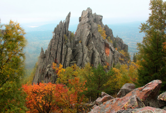 Обои картинки фото таганай, природа, горы, россия, скалы, южный, урал