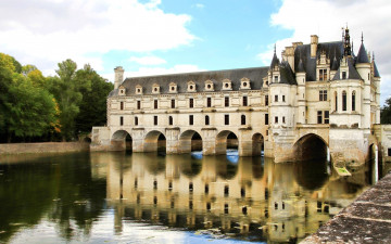 обоя chateau de chenonceau, города, замок шенонсо , франция, chateau, de, chenonceau
