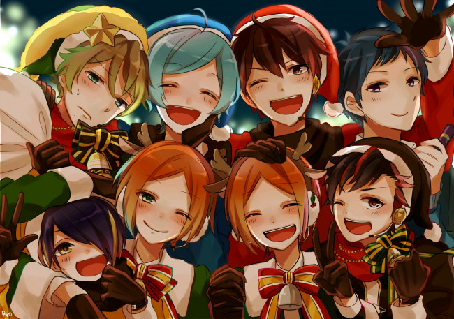 Обои картинки фото аниме, ensemble stars, ensemble, stars