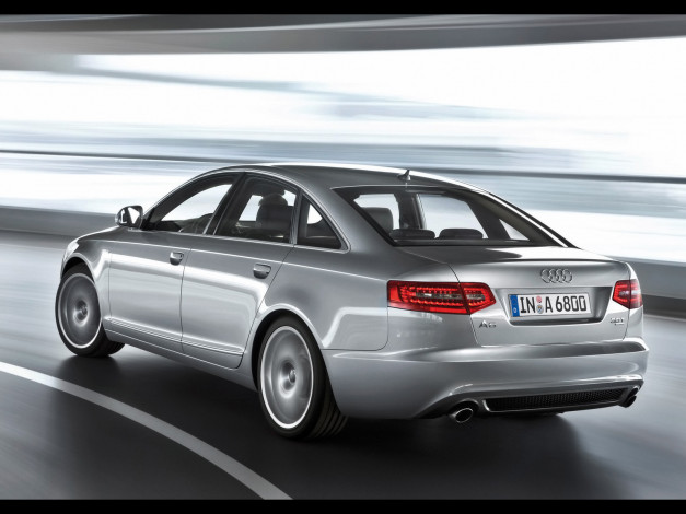 Обои картинки фото 2009, audi, a6, автомобили