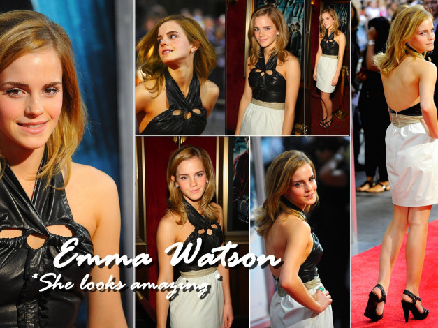 Обои картинки фото Emma Watson, девушки