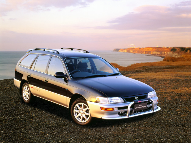 Обои картинки фото toyota, corolla, touring, wagon, автомобили, autobiography