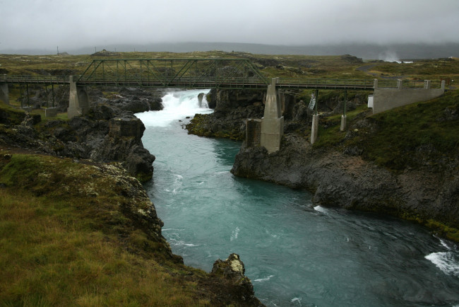 Обои картинки фото исландия, нордюрланд, эйстра, природа, водопады, водопад