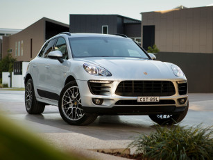 Картинка автомобили porsche серый 2014г 95b au-spec macan s