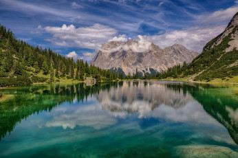 Картинка tyrol +austria природа реки озера озеро горы отражение альпы alps австрия тироль austria