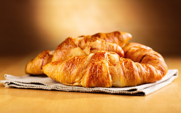 Картинка еда хлеб +выпечка baked croissant breakfast выпечка круассан
