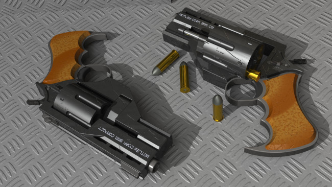 Обои картинки фото оружие, 3d, фон, пистолеты, патроны