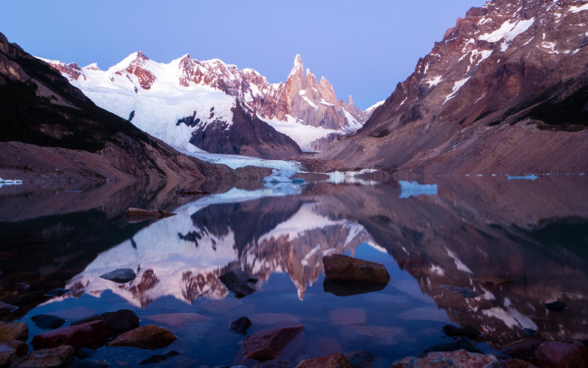 Обои картинки фото природа, реки, озера, снег, горы, озеро, argentina, patagonia, los, glaciares, national, park, lago, torre