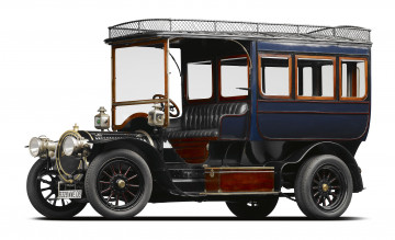 Картинка 1912-delaunay-belleville-omnibus автомобили классика delaunai
