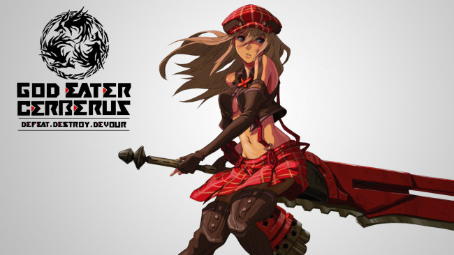 Обои картинки фото аниме, god eater, девушка