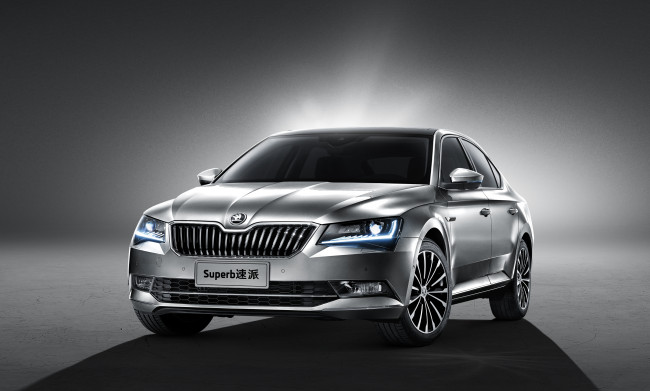 Обои картинки фото автомобили, skoda, superb, cn-spec, 2015г