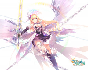Картинка аниме ангелы +демоны fantasy frontier