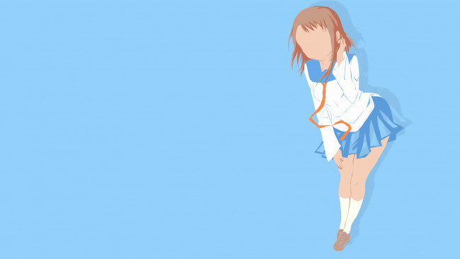 Обои картинки фото аниме, nisekoi, девушка, фон, взгляд