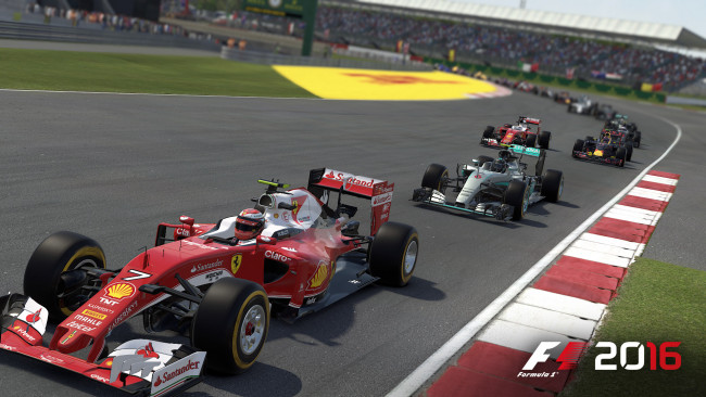 Обои картинки фото видео игры, f1 2016, f1, 2016