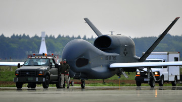 Картинка авиация дроны беспилотник rq4 global hawk ввс сша