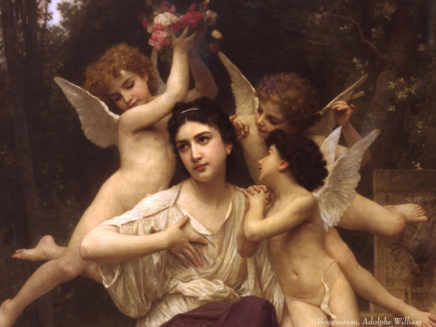 Обои картинки фото william, adolphe, bouguereau, рисованные