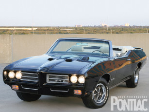 Картинка 1969 pontiac gto+convertible автомобили