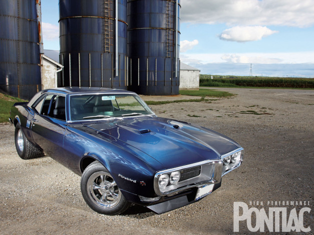 Обои картинки фото 1968, pontiac, firebird, автомобили