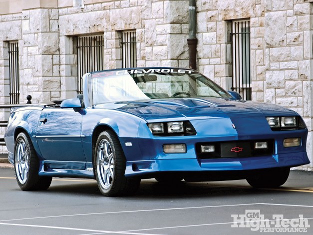 Обои картинки фото 1991, chevrolet, camaro, z28, автомобили