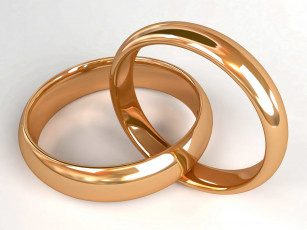 Картинка 3д графика romance кольца обручки