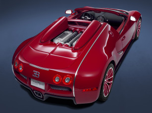 Картинка bugatti veyron grand sport roadster автомобили