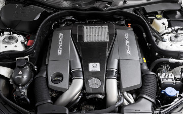 Картинка mercedes benz e63 amg 2012 автомобили двигатели