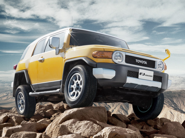 Обои картинки фото toyota, fj, cruiser, автомобили