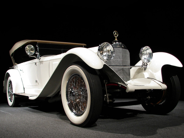 Обои картинки фото 1929, mercedes, автомобили, классика, ретро, мерседес