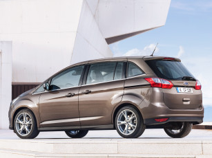 Картинка автомобили ford 2015г c-max grand коричневый