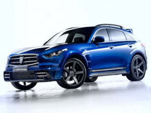 обоя автомобили, infiniti, fx, larte, design, s51, 2013г, синий