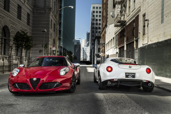 Картинка 2015+alfa+romeo+4c автомобили alfa+romeo alfa romeo два красный белый металлик