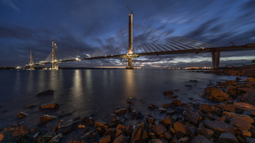 Картинка города -+мосты ночь мост