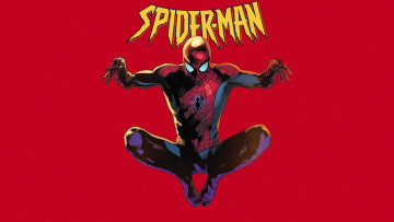 Картинка рисованное комиксы spider-man