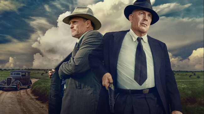 Обои картинки фото кино фильмы, the highwaymen , 2019, kevin, costner, woody, harrelson