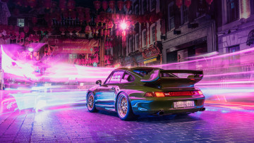 обоя автомобили, porsche, 911, turbo, gemballa