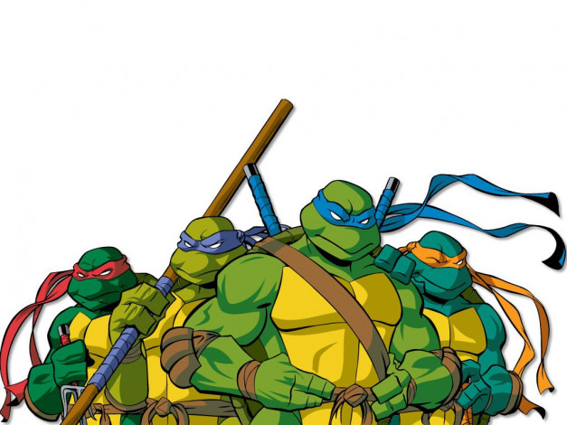 Обои картинки фото мультфильмы, tmnt