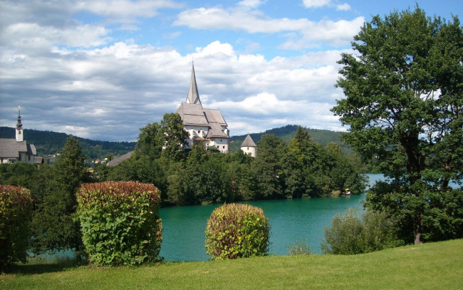 Обои картинки фото austria, города, пейзажи