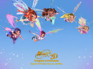 Картинка winx club 3d magic adventure мультфильмы