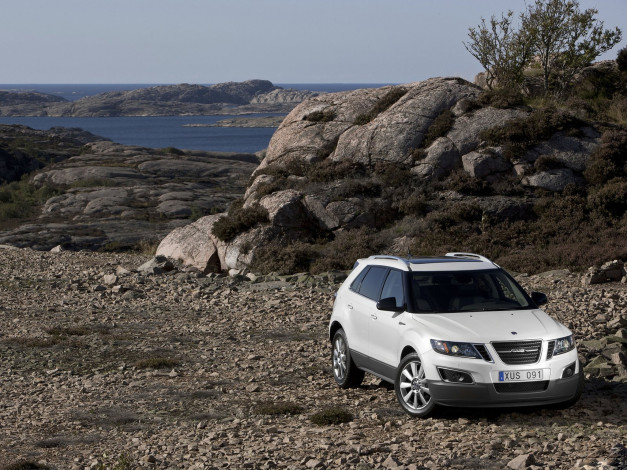 Обои картинки фото автомобили, saab