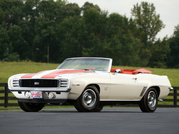 Обои картинки фото ss396, convertible, автомобили, camaro