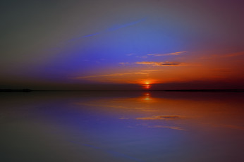 Картинка природа восходы закаты море германия see вечер закат reiner vogeley