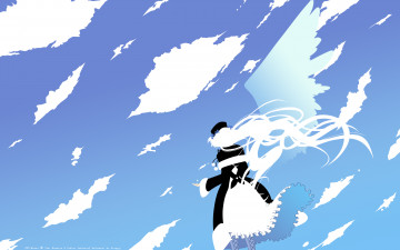 Картинка аниме 07+ghost парень взгляд фон