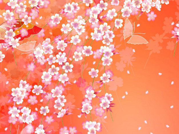 Обои картинки фото векторная графика, цветы , flowers, цветы