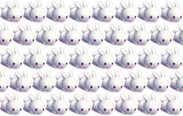 Картинка векторная+графика животные+ animals фон кролики